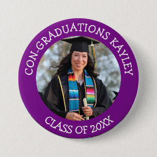 Congraduations Graduate name and photo  Button