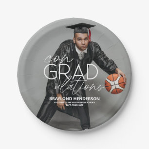 ConGRADulations Graduation Paper Plates