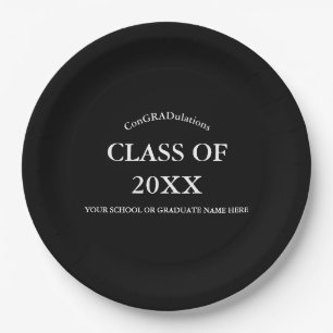 ConGRADulations Paper Plate