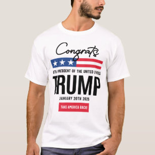 Congrats 47th President Trump T-Shirt