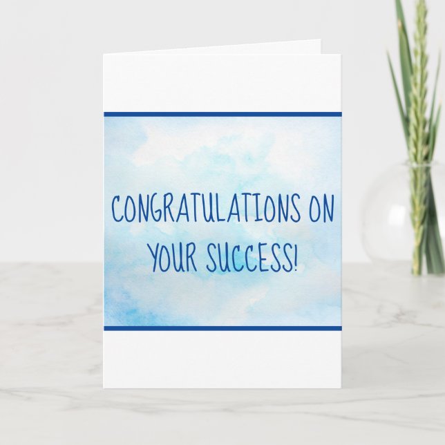Congrats! (Can't Wait To See What You Do Next) Card (Front)