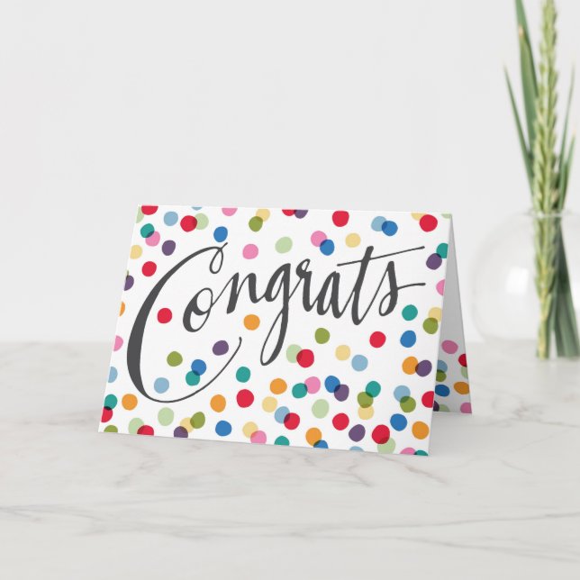 Congrats Card (Front)