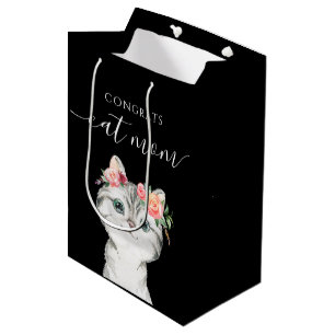 Congrats Cat Mum Gift Bag