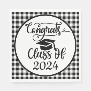 Congrats Class Of 2024 Napkin