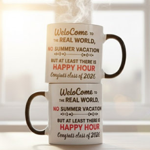 Congrats Class of 2026 Graduation Humor Gift Funny Mug