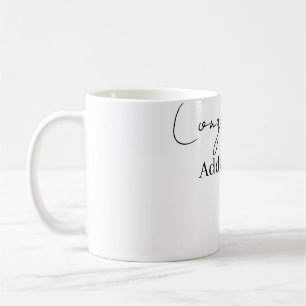 Congrats congratulations graduate name date coffee mug