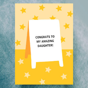 Congrats Daughter Card