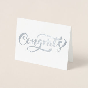 Congrats Foil Card