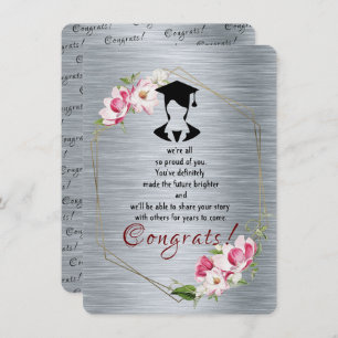 Congrats for the graduation card