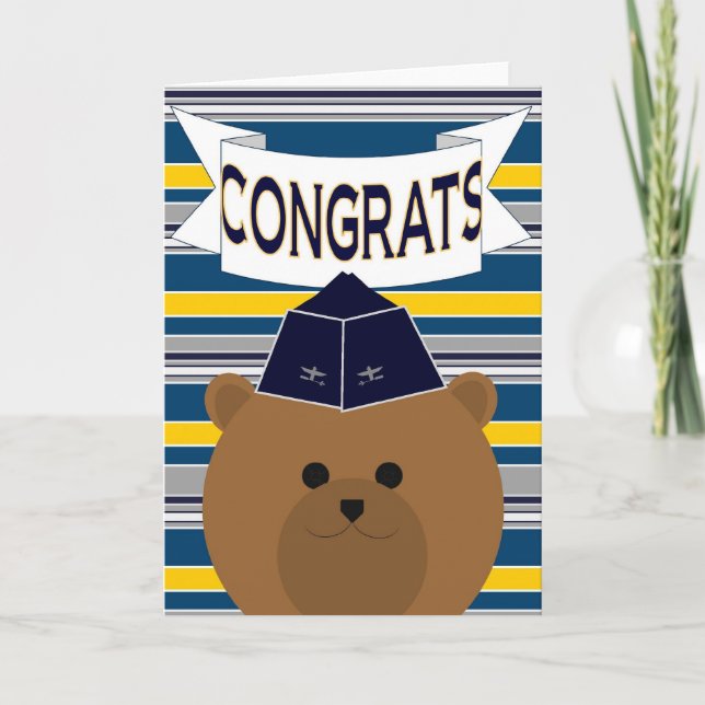 Congrats for Your Favorite Air Force! Card (Front)