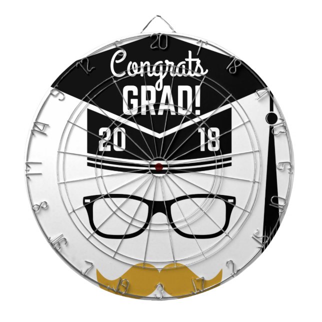 congrats grad 2018 dartboard (Front)