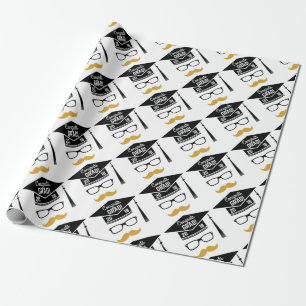 congrats grad 2018 wrapping paper