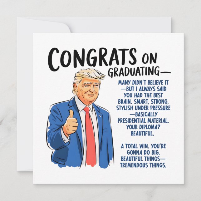Congrats Grad  Card (Front)
