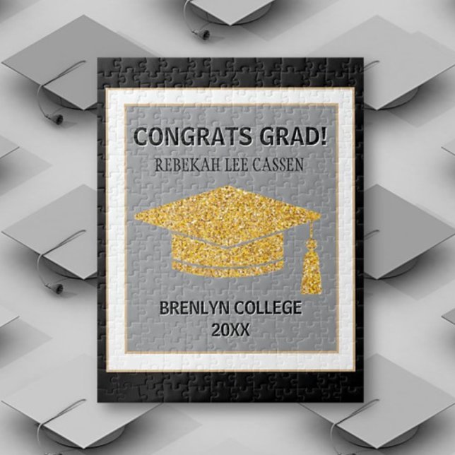 CONGRATS Grad! Fun Gift  Jigsaw Puzzle (Creator Uploaded)