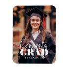 Congrats Grad Modern Simple Script Custom Photo