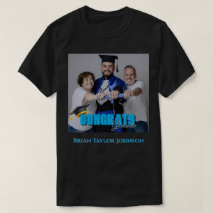 Congrats Grad Modern Simple Script Custom T-Shirt
