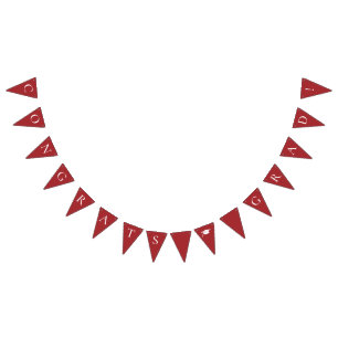 Congrats Grad Red Bunting