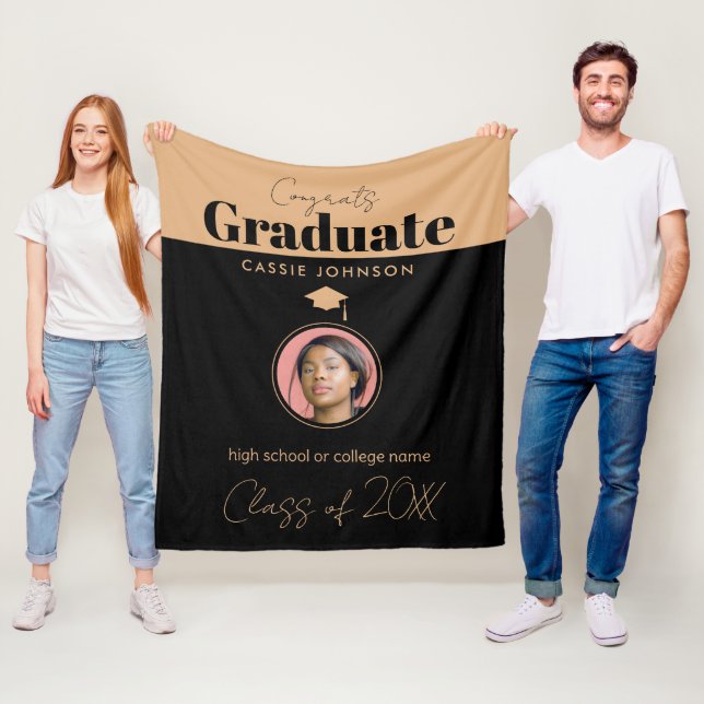 Congrats Graduate Class of 2023 Fleece Blanket (In Situ)