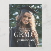 Congrats graduate name university name class 20XX
