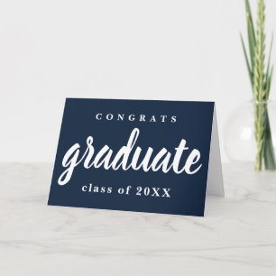 Congrats Graduate School Colours Greeting Card