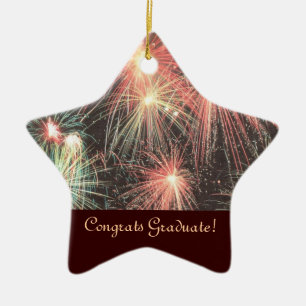 Congrats Graduate Star Ornament