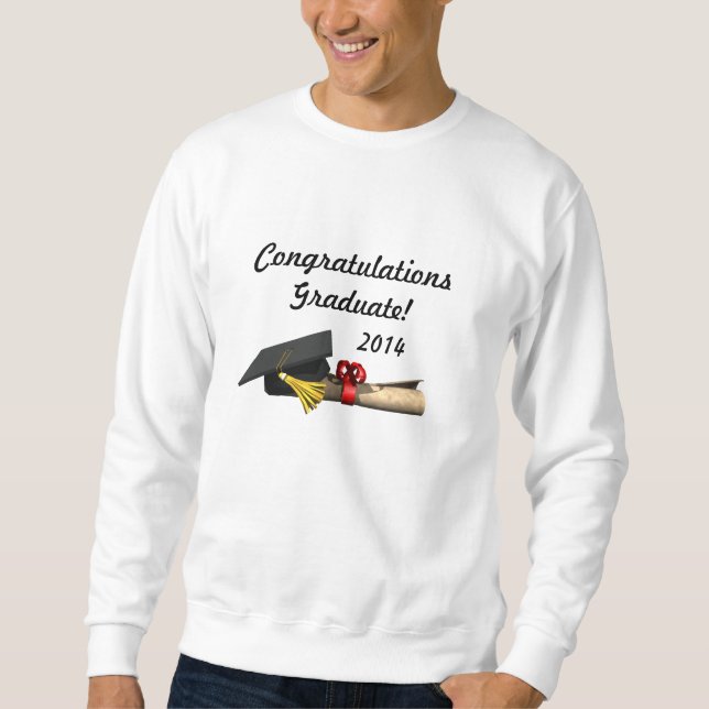 Congrats Graduate - Sweatshirt (Front)