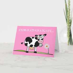 Congrats Graduate.....You're an UDDER Genius Card