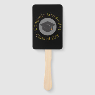 Congrats Graduates Class of 2018 Hand Fan