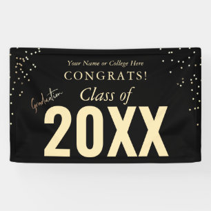 Congrats Graduation College School Name Banner