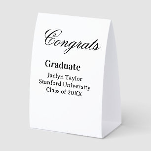 Congrats graduation name university name class of 