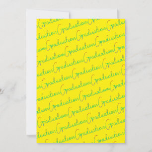 Congrats Graduation Wrapping Paper Thank You Card