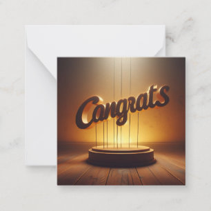Congrats Greeting Card