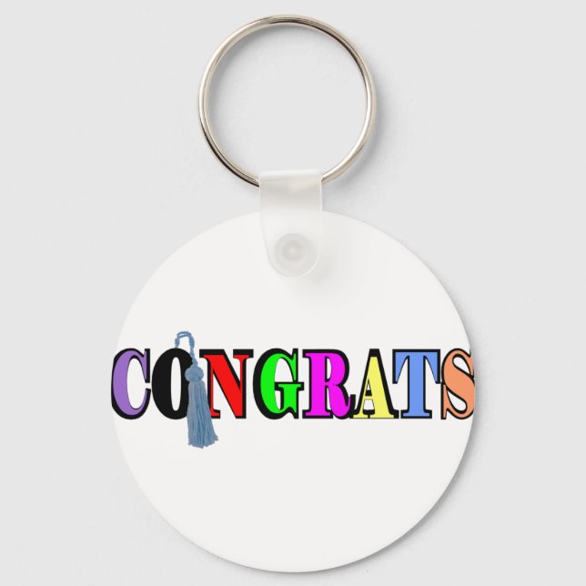 Congrats Key Ring (Front)