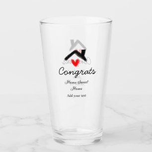 Congrats new home owner real estate inauguration t glass