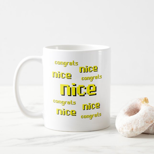 Congrats Nice Runescape Mug (With Donut)