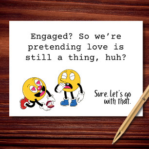 Congrats on the Engagement, I Guess Card