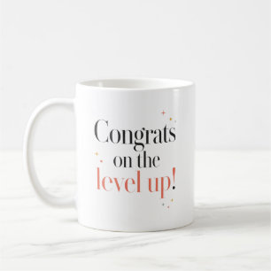 Congrats on the Level Up Coffee Mug