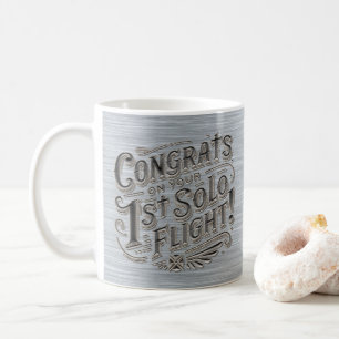 Congrats on your 1st Solo Flight Coffee Mug