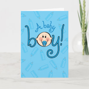 Congrats on your Baby Boy! Oh boy! Oh boy! Card