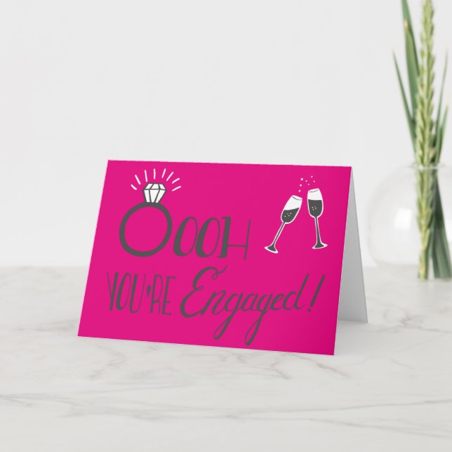 Congrats on Your Engagement Card (Front)