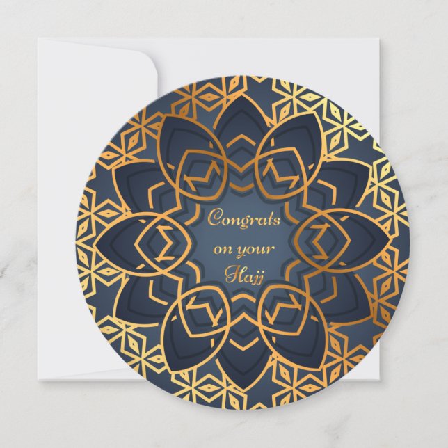 Congrats on your Hajj Card (Front)