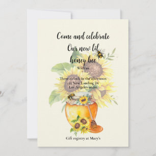 Congrats on your honey bee baby announcement