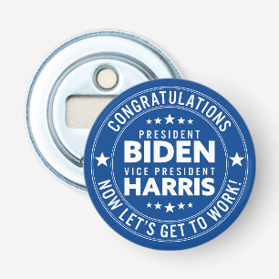Congrats President Biden, VP Harris! Custom Colour Bottle Opener