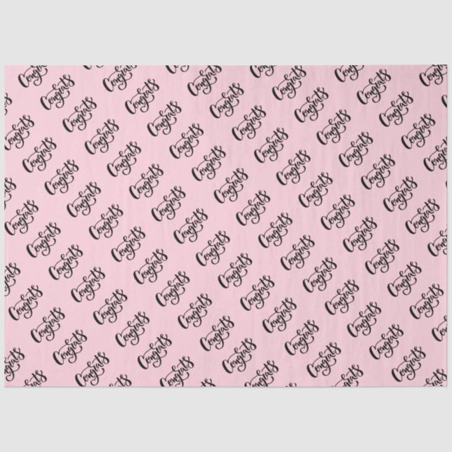 Congrats Tissue Paper (Front)