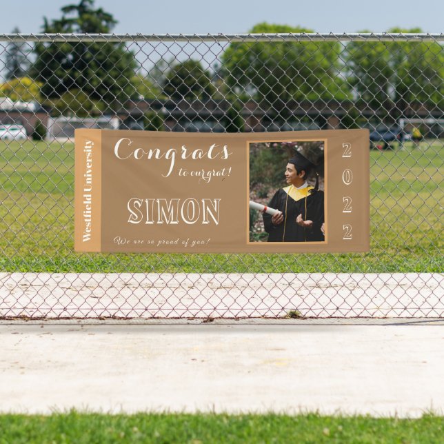 Congrats to Our Grad Brown Banner (Insitu)