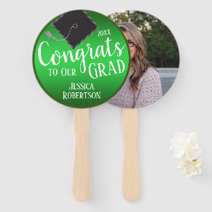 Congrats to Our Grad Class of 2021 Photo Hand Fan
