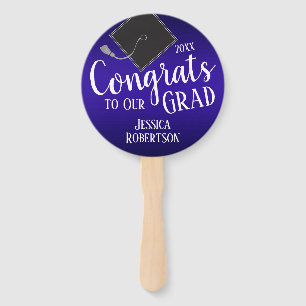 Congrats to Our Grad Class of 2021 Photo Hand Fan