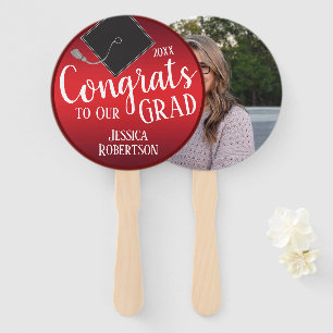 Congrats to Our Grad Class of 2021 Photo Hand Fan