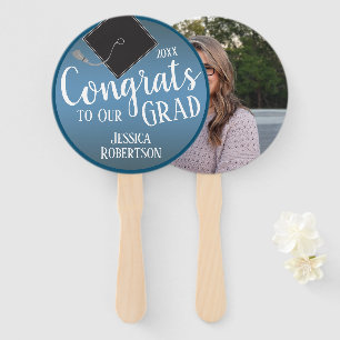 Congrats to Our Grad Class of 2022 Photo Hand Fan