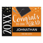 Congrats To Our Grad Class of Yard Sign Orange